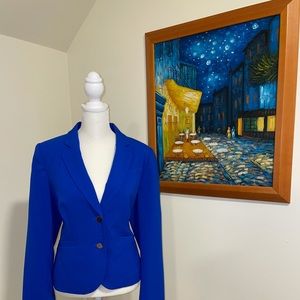EUC Sz. 12P Calvin Klein Cobalt Blazer